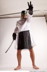 LUKAS STANDING POSE WITH KNIFE